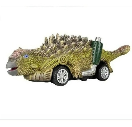 Imagen 6 de 9 de Set X6 Vehiculos Dinosaurios C/ Ruedas Auto Pull Back Ultrax