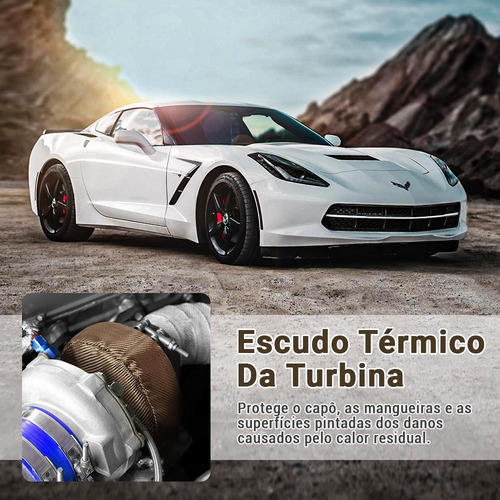 Capa Protetor Térmico De Turbina Titanium /cobertura T3