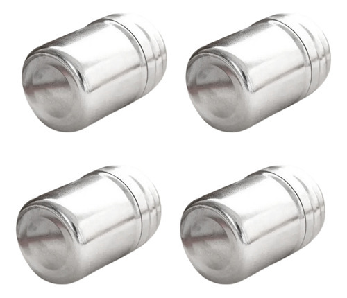 Especiero Acero Inoxidable, Azúcar, Sal O Pimienta Set 4pz