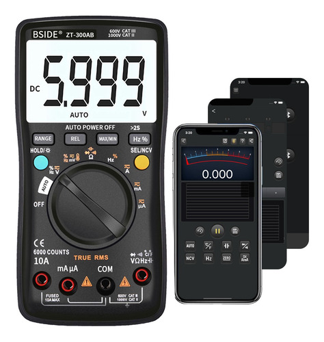 Multimeter Lateral B Universal Digital Range Meter
