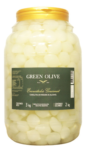 Cebollitas En Vinagre Green Olive 2 Kg