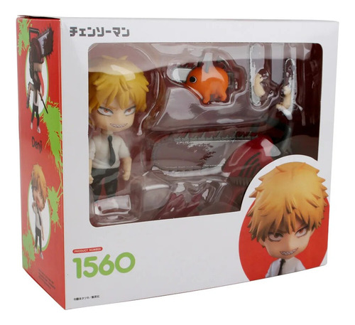 Chainsaw Man Anime Denji Action Figure Modelo 1560 #,