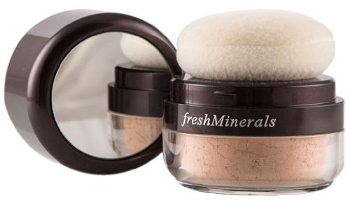 Freshminerals Mineral Polvo Fundacin, 0.21 Oz, Natural