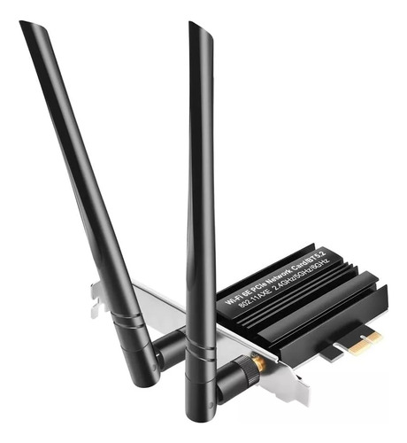 Tarjeta De Red Pci-e Inalámbrica Wifi 6e 5400mbps Bluetooth
