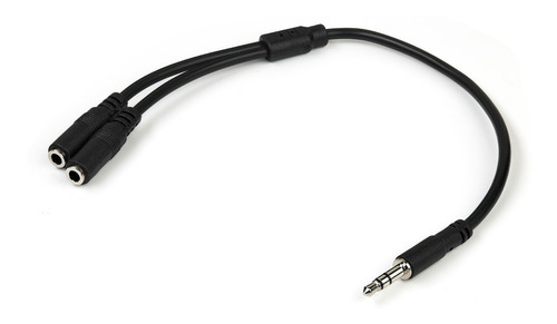 Cable Splitter De Audio Startech 1 Plug Macho A 2 Jacks 