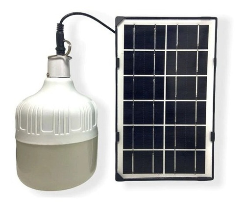 Bombillo Led Solar De 50w 