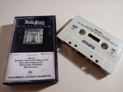 Judas Priest - Sin After Sin - Cassette , Made In Usa