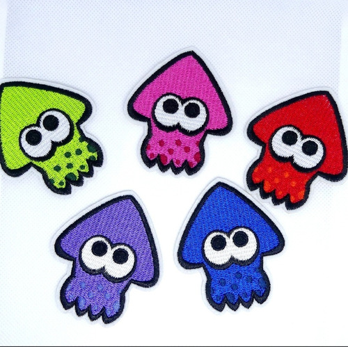 Parches Splatoon (pack 5 Unidades)