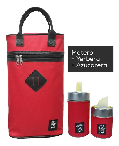 Imagen 1 de 2 de Equipo De Mate Set Matero | Bolso +yerbera +azucarera Cuotas