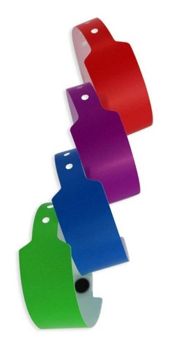Pulseras Plasticas Precintos De Pvc Personalizadas X 250