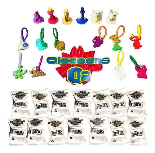 Olocoons O2 2023 Colección Completa Sellada Bimbo 16 Pz