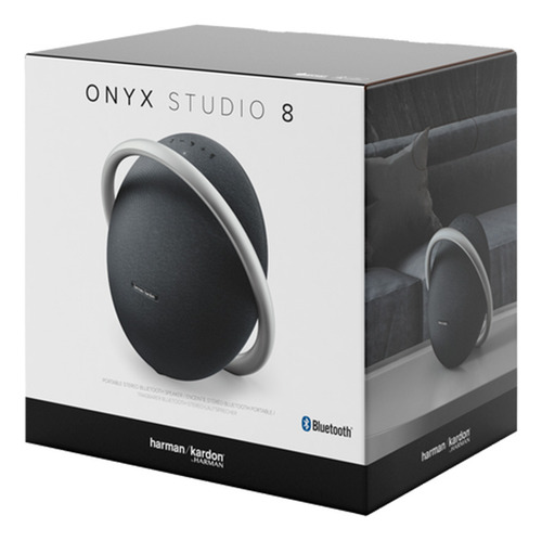 Caixa De Som Harman Kardon Bluetooth Onyx Studio 8 Preto