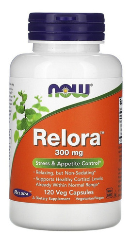 Relora - Alivio do Stress Diario - Relaxante - 120 Cáps