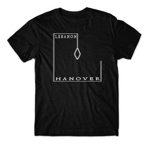 Lebanon Hanover (logo) - Camisa Personalizada 100% Algodão