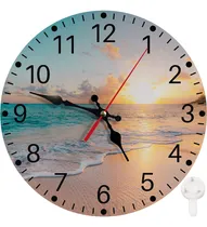 Comprar Reloj De Pared Redondo Silencioso Sin Tictac De 12 Pulgadas,