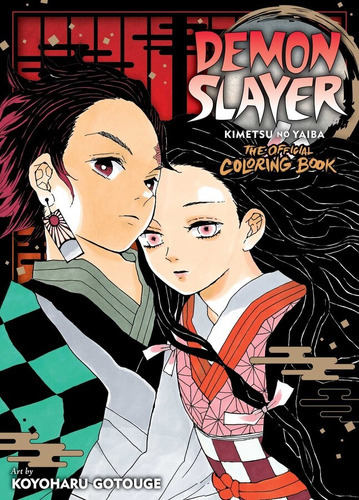 Demon Slayer The Official Coloring Book, De Gotouge, Koyoharu. Editorial Viz Media, Tapa Blanda En Inglés, 2022