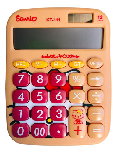 Calculadora Hello Kitty Kt-111 Outlet Decolorada