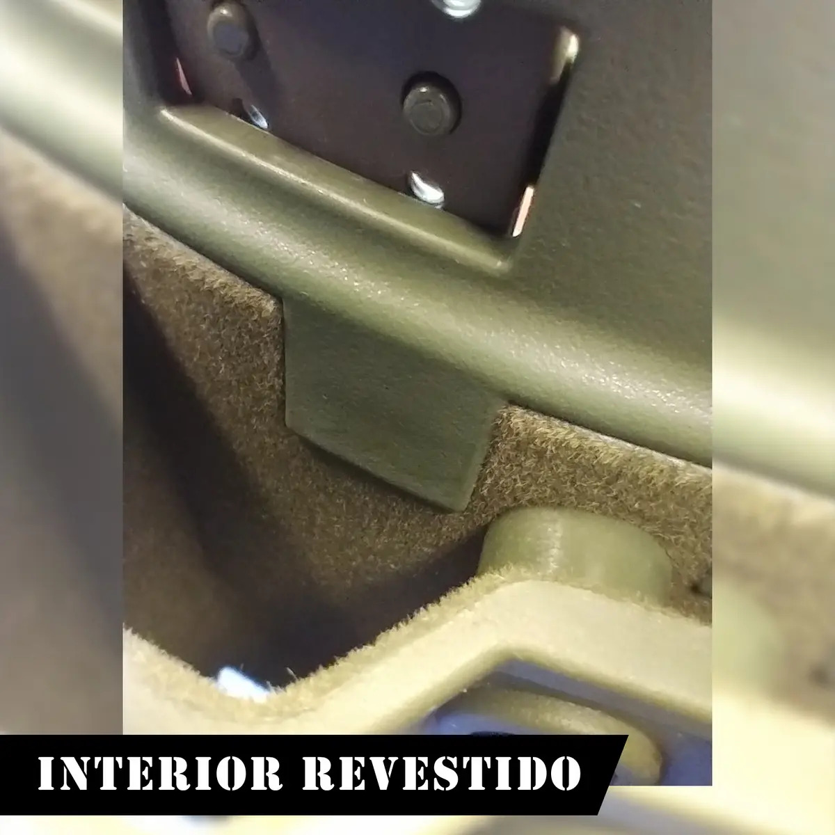 Porta Carregador Duplo Tab Lock Cintura Passador Fixo