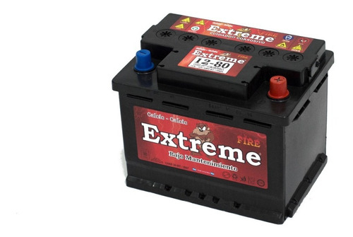 Baterias Para Autos 12x80 Extreme Cajon Chico Super Precio