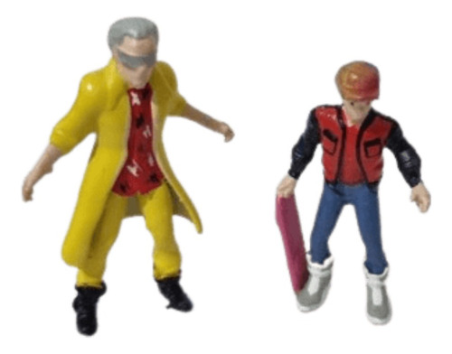 Doc Brown Marty Mcfly Volver Al Futuro 2 1/43