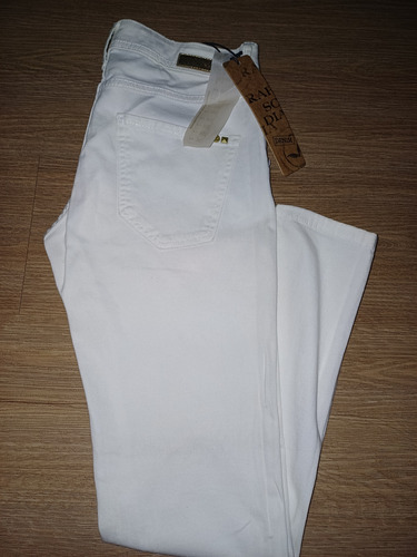 Pantalon Rapsodia Talle 27. Color Blanco.
