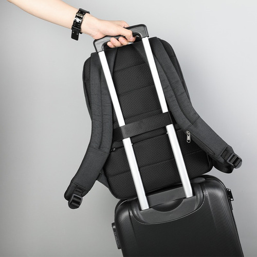 Mochila Tigernu Ejecutiva Para Viaje Grafito T-b3595