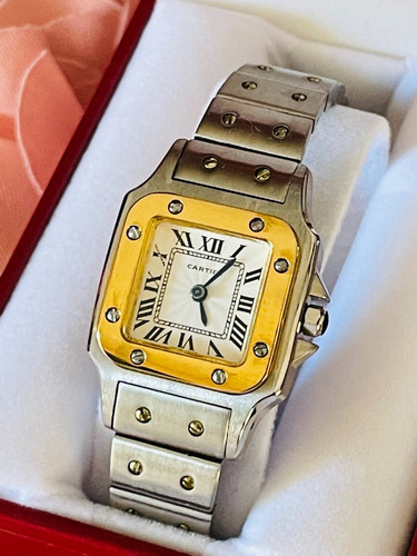 Reloj Para Dama Compatible Con Sants Silver&gold (Usado)