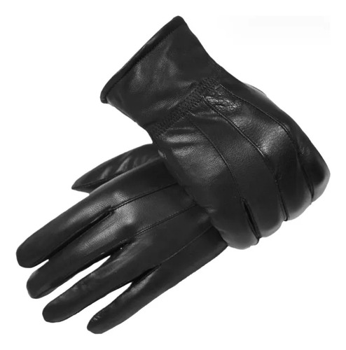 Guantes De Piel De Cabra Para Hombre, Sección Delgada, De