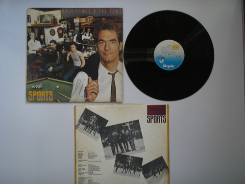 Lp Vinilo Huey Lewis And The News Sports Printed Usa 1983