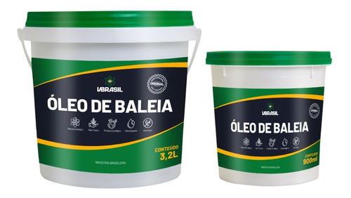 Impermeabilizante Óleo De Baleia 3,2l + Óleo De Baleia 900ml
