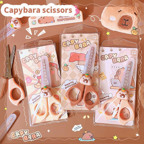 Tesoura De Capivara, Tesoura Para Crianças, Faça Você Mesmo,