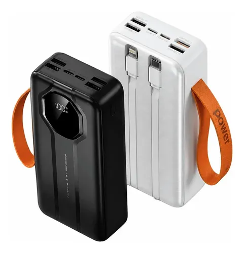 Power Bank Portatil 30000 22.5w Digital Cabos Ios Android