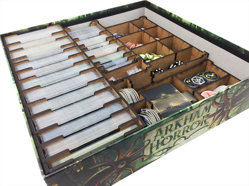 Organizador (insert) Para Arkham Horror (2ed) - Bucaneiros