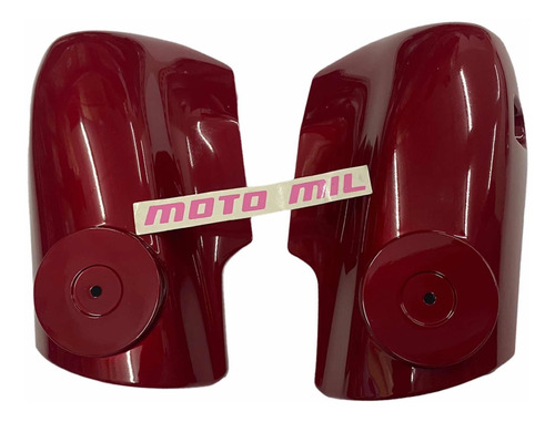 Cacha Cubre Barral Horquilla Honda Wave Nf 100 Rojo Motomil