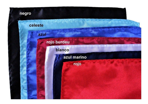 Pañuelos Distintos Colores (humitas,corbatas)