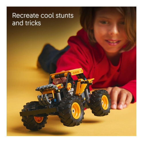 Monster Jam Digatron Pull Back De Lego Technic