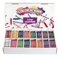Comprar Crayones De Colores X400 Unidades 16 Colores