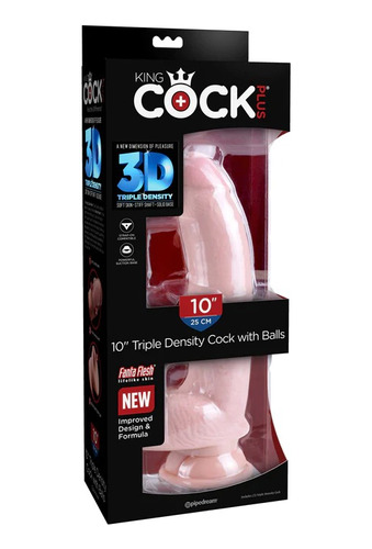 Consolador Realistico Sexual King Cock Plus Dildos Sexshop 