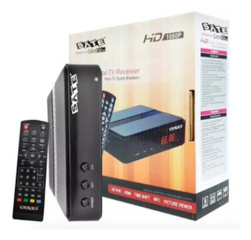 Decodificador Sintonizador Tda Isdb-t 1080p Hdmi