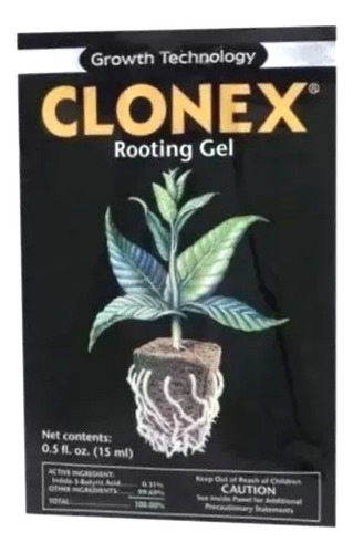 Clonex Original Gel Enraizante 15 Ml. Esquejes - Horus Grow