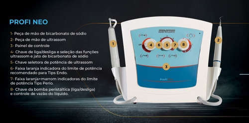 Imagem 2 de 5 de Ultrassom E Jato De Bicarbonato Profi Neo Dabi Atlante