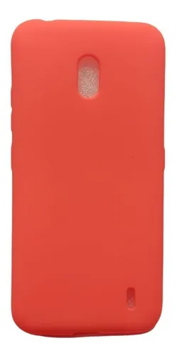 Estuche Forro Goma Nokia 2.2 + Vidrio Templado