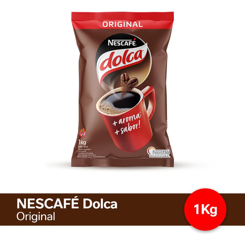 Nescafé Dolca X 1 Kg, Nestlé Profesional, Café Torrado