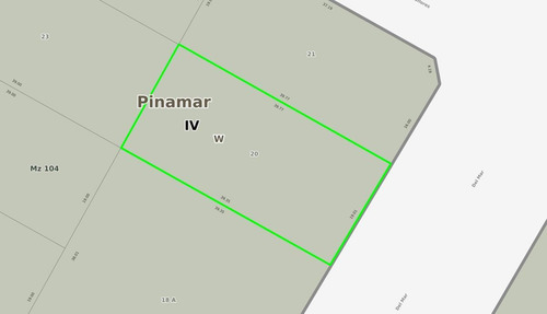 Imagen 13 de 13 de Frente Al Mar - Lote En Venta - Pinamar Norte