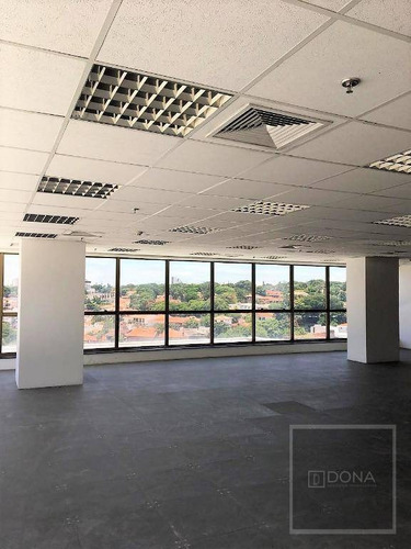 Imagem 5 de 8 de Andar Corporativo, Laje, Sala, 157,86 M², 5 Vagas, Piso Elevado, Norte Sul, José De Souza Campos, Cambui, Campinas. - Ac0013
