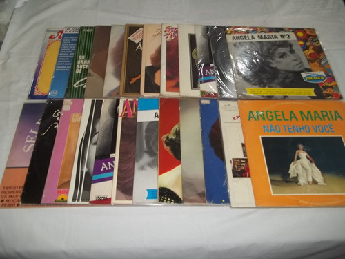 Lp Vinil - Angela Maria - 24 Discos