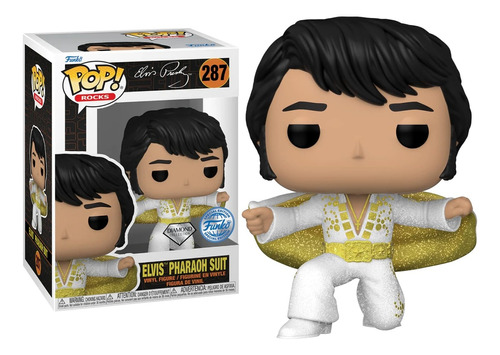 Funko Pop Rocks: Elvis Presley - Pharaoh Suit (diamond)