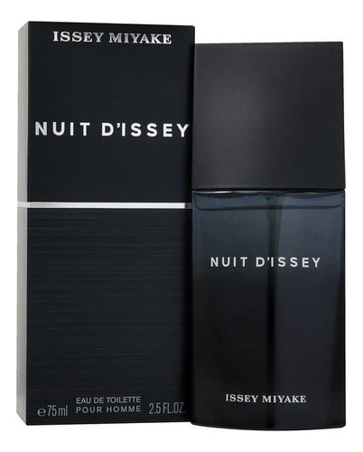 Eau De Toilette Issey Miyake Nuit D Issey, 75 Ml, Para Mí