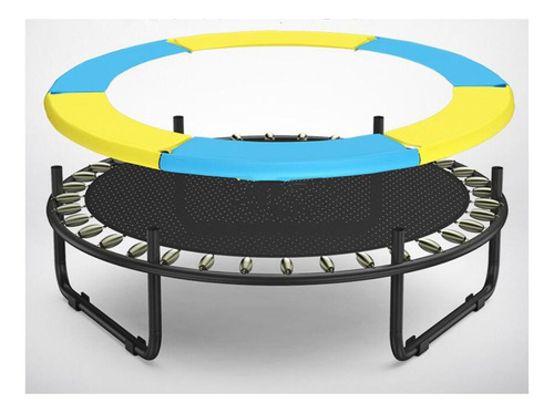 Alfombrilla De Seguridad Para Trampolín Amarillo Azul 1.4m