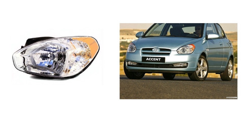 Optico Hyundai New  Accent 2006 Al 2011